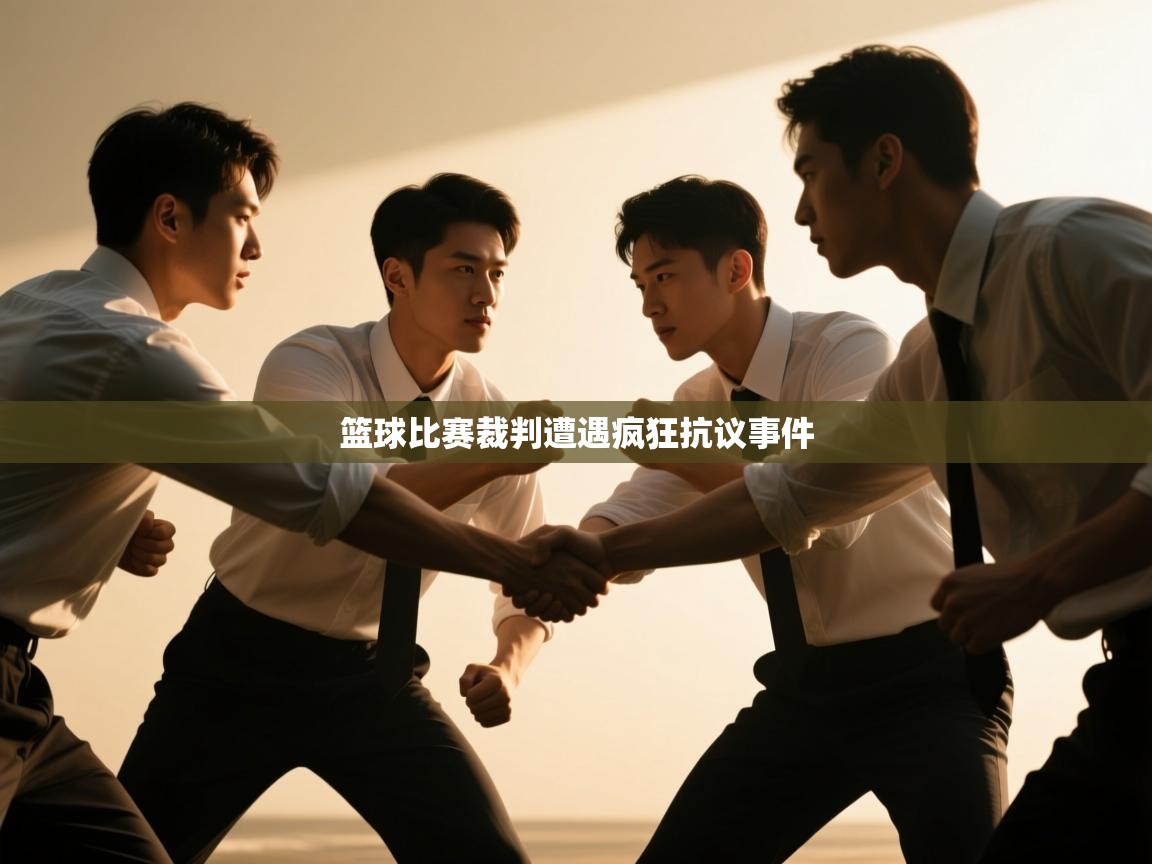 篮球比赛裁判遭遇疯狂抗议事件  第2张