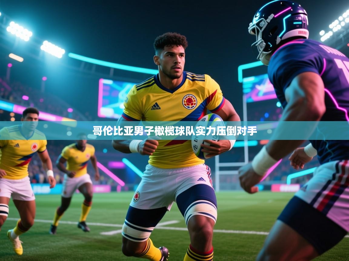 哥伦比亚男子橄榄球队实力压倒对手 第1张
